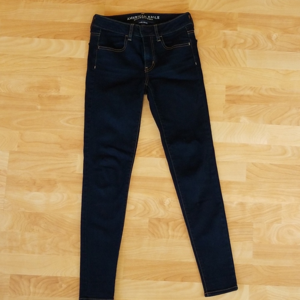AE super stretch hi rise jegging